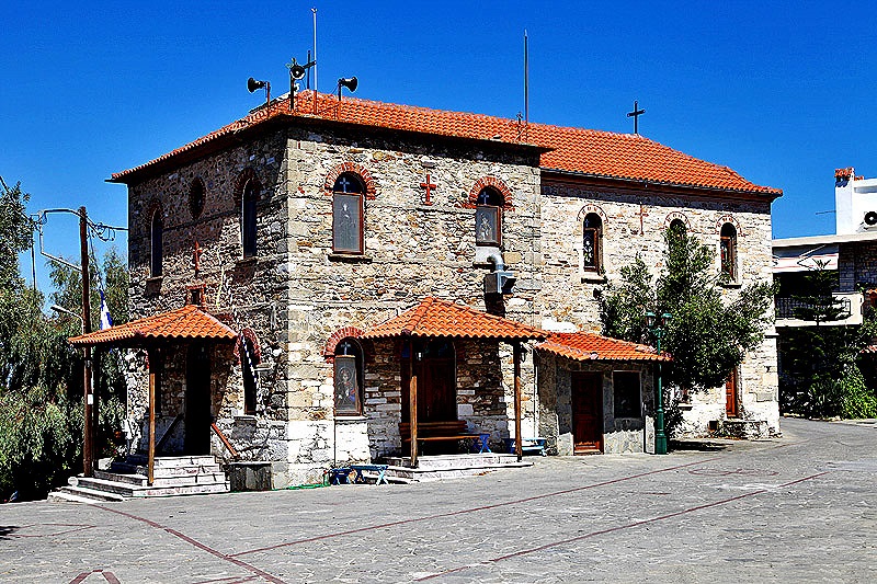 Saint Nicholas church in Ammouliani