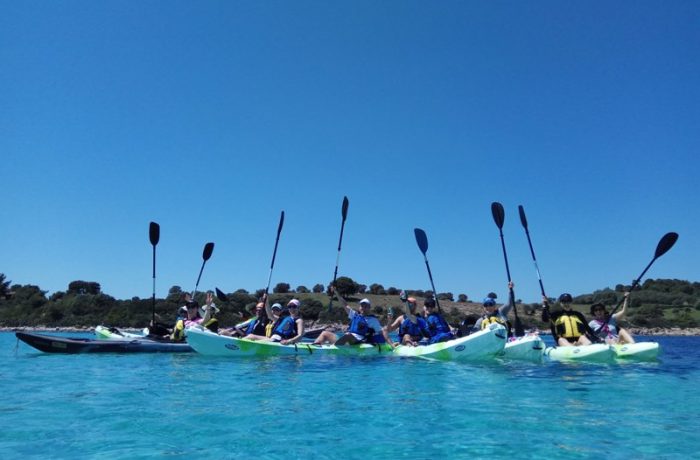 Water activities in Sithonia