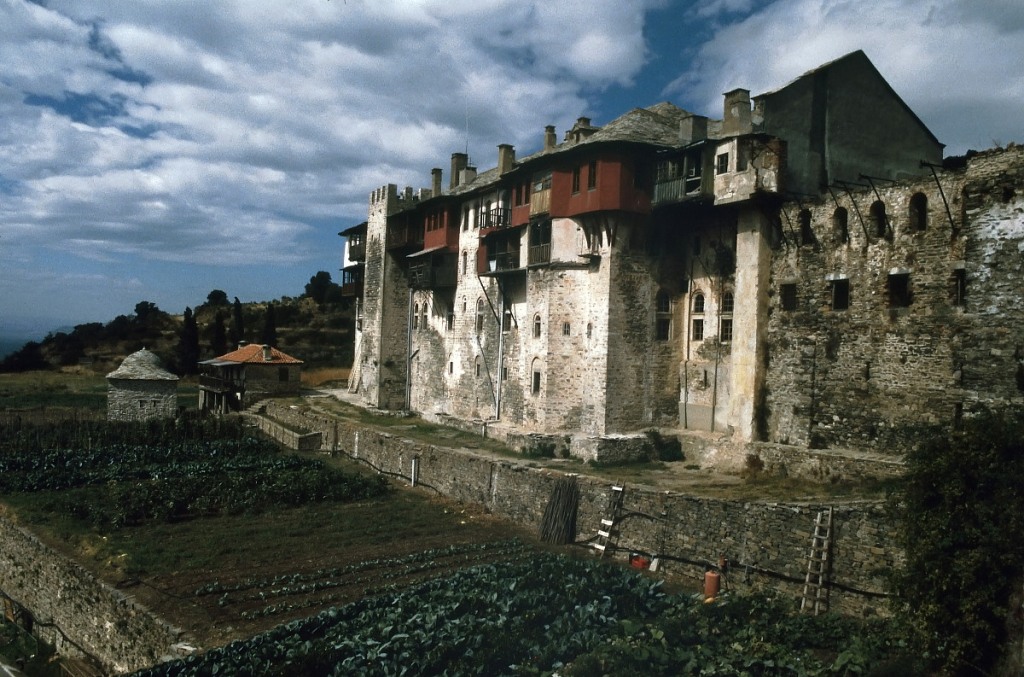 The Monastery Xiropotamou 