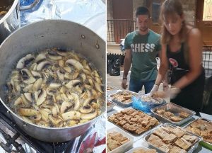Mushroom feast in Taxiarchis